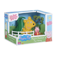 Peppa Pig Outdoor Fun Swing Playset With Peppa Figure