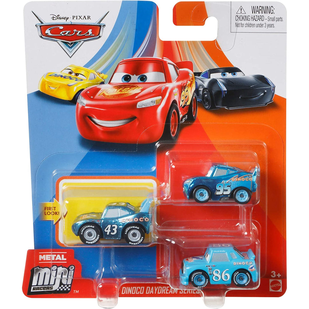 Disney Pixar Cars Mini Racers Dinoco Daydream Series 3 Pack – Maqio