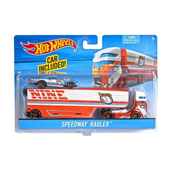 Hot Wheels Super Rigs Die Cast Vehicle - Speedway Hauler