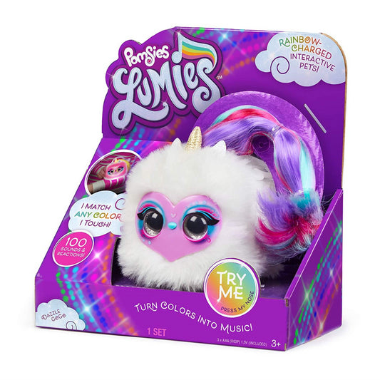 Pomsies Lumies Dazzle GoGo Electronic Pet Toy - Maqio