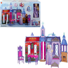 Frozen Elsa's Arendelle Castle 60 cm Dollhouse with Elsa Doll