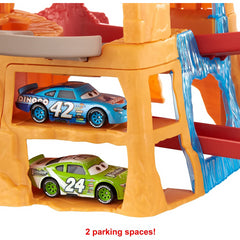 Cars Disney Pixar Radiator Springs Mountain Race Playset with 2 Vehicles