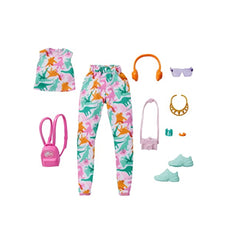 Barbie Outfit With Pink Backpack And Camera Fashion Pack