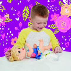 Baby Alive Snackinâ€™ Shapes Baby Doll That Eats & Poops with Accessories