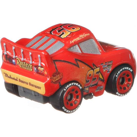 Disney Pixar Cars Mini Racers  McQueen Chick Hicks and The King 3 Pack