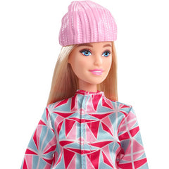 Barbie Snowboarder Posable 12" Doll with Winter Sports Outfit & Accessories