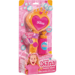 Love Diana Light-Up Fairytail Bubble Maker Wand