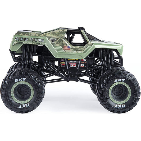 Monster Jam Truck Die-Cast Vehicle 1:24 Scale - Soldier Fortune