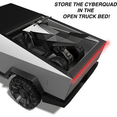 Hot Wheels RC x Cybertruck Tesla Radio-controlled Car with Cyberquad