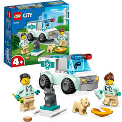 LEGO 60382 City Vet Van Rescue with Ambulance Set