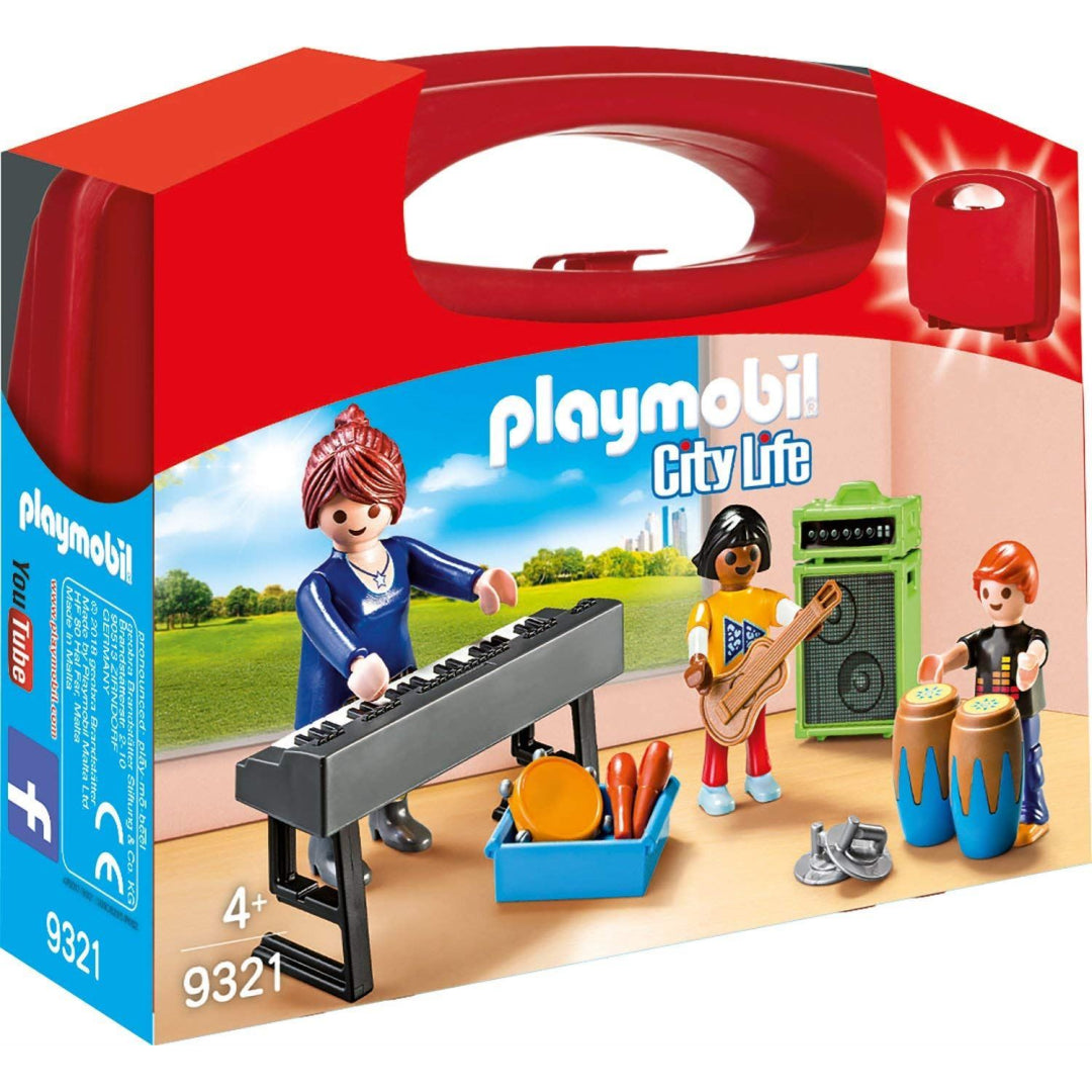 Playmobil 9321 City Life Music Class Carry Case, Various - Maqio