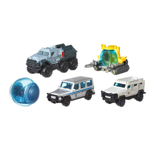 Matchbox Jurassic World 5 Pack Toy Vehicle Car Set FMY24 - Maqio