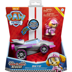 Paw Patrol Race & Go Deluxe Vehicle & Action Figure - Skye