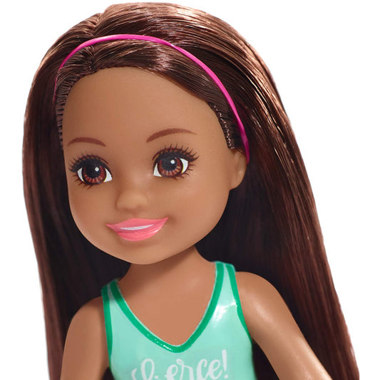 Barbie Club Chelsea Doll 6 Inch - Brunette Firece Tiger