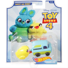 Hot Wheels Disney Pixar Toy Story 4 Ducky and Bunny Vehicle