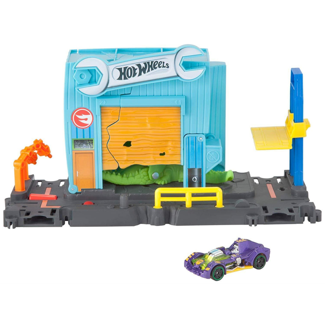 Hot Wheels FNB06 City Gator Garage Attack Play Set - Maqio