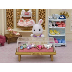 Sylvanian Families Fashion Play Set Jewels & Gems Collection with Figure