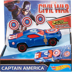 Hot Wheels Captain America Civil War Deluxe Vehicle