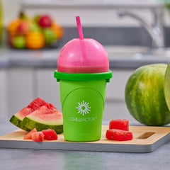 Chillfactor Home Made Squeeze Cup Slushy Maker - Water Melon Crush