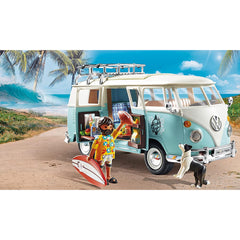 Playmobil 70826 Volkswagen T1 Camping Bus Blue Surfer Van