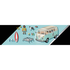 Playmobil 70826 Volkswagen T1 Camping Bus Blue Surfer Van