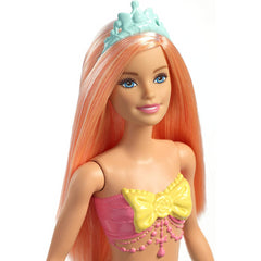 Barbie Dreamtopia Mermaid Doll with Coral Hair