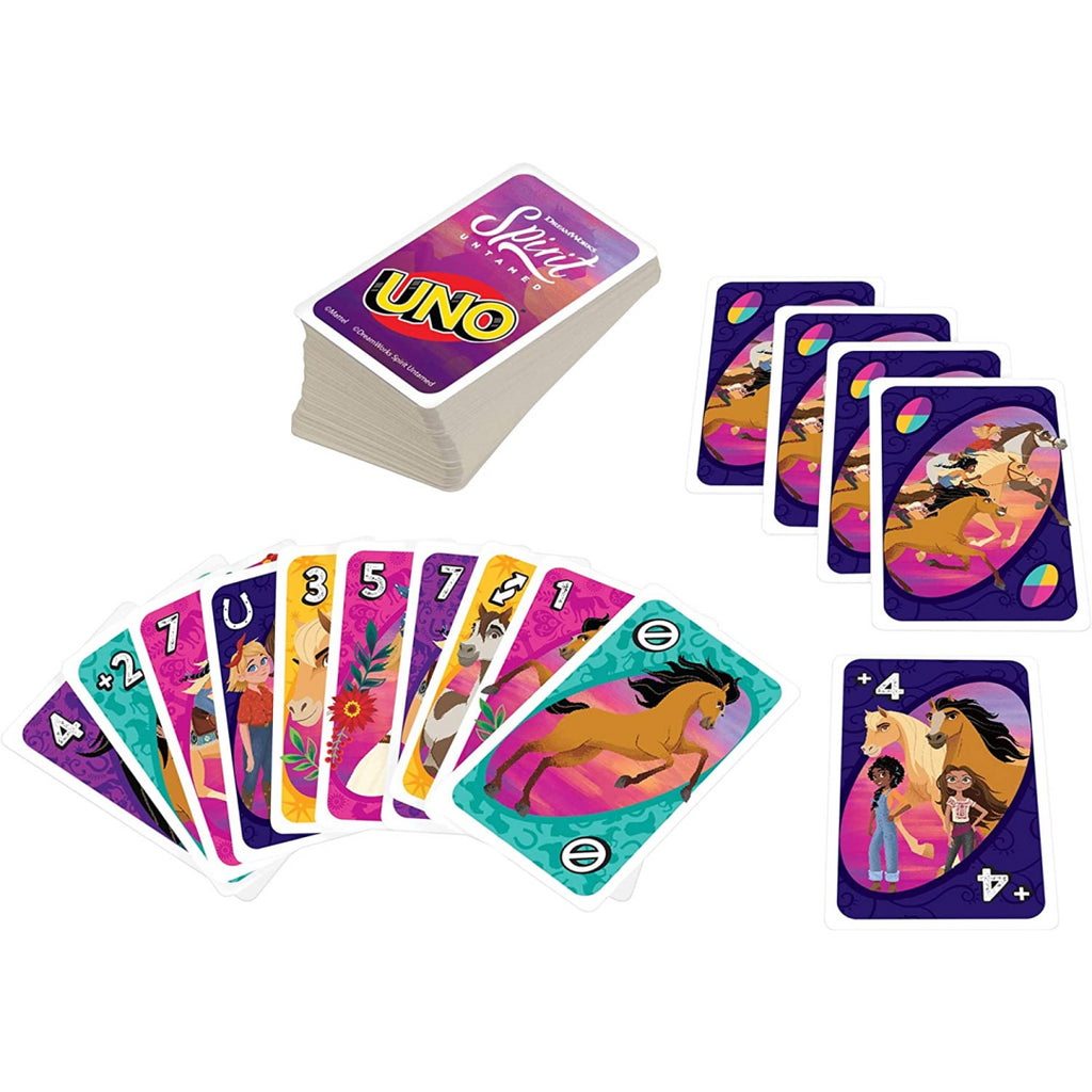 Uno DreamWorks Spirit Untamed Matching Card Game – Maqio