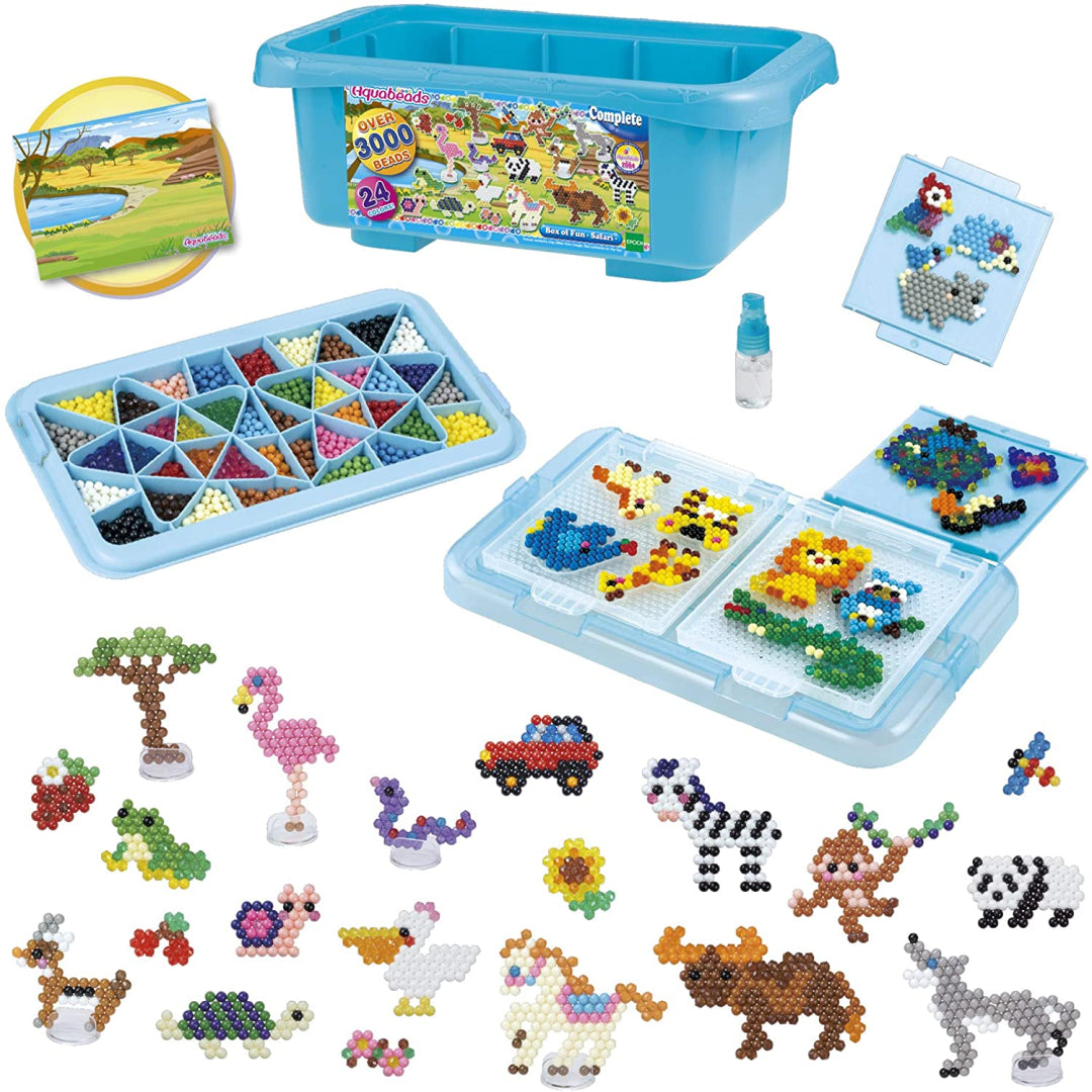 Aquabeads Wild Safari Scene - Kiddlestix Toys