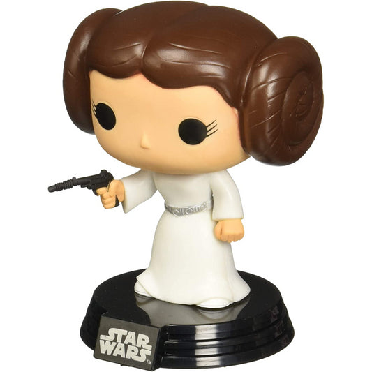 Funko Movie 2319 Star Wars Princess Leia Bobble Head Vinyl Figure