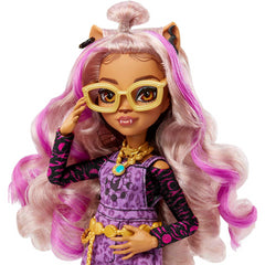 Monster High Doll and Pet Dog Posable Fashion Doll - Clawdeen Wolf