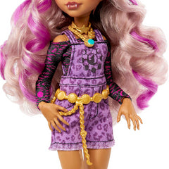 Monster High Doll and Pet Dog Posable Fashion Doll - Clawdeen Wolf