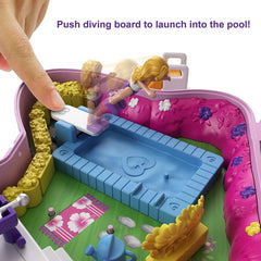 Polly Pocket World Backyard Butterfly Compact with Mini Figure