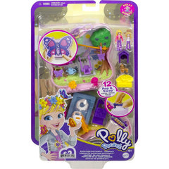 Polly Pocket World Backyard Butterfly Compact with Mini Figure