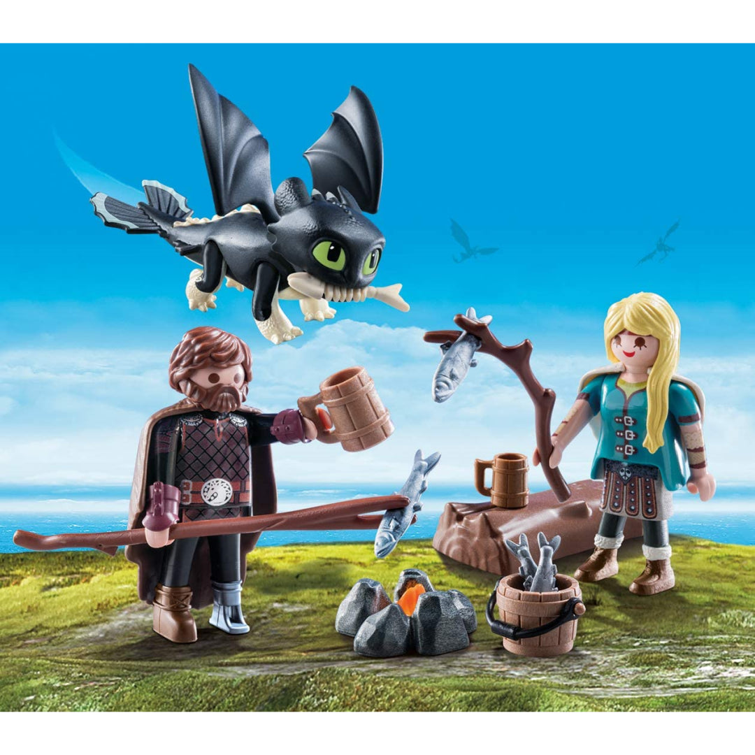 Playmobil Dragon Racing Hiccup and Toothless – Animal Kingdoms Toy