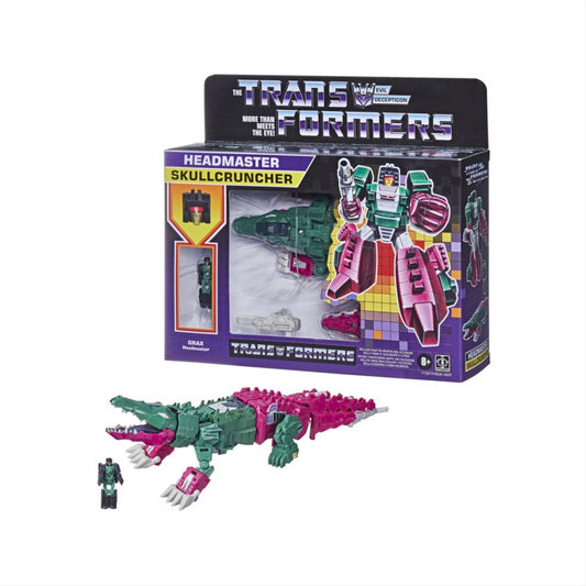 Transformers Retro Headmaster Generations Action Figure - Skullcruncher