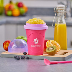 Chillfactor Home Made Squeeze Cup Slushy Maker - Berry Burst