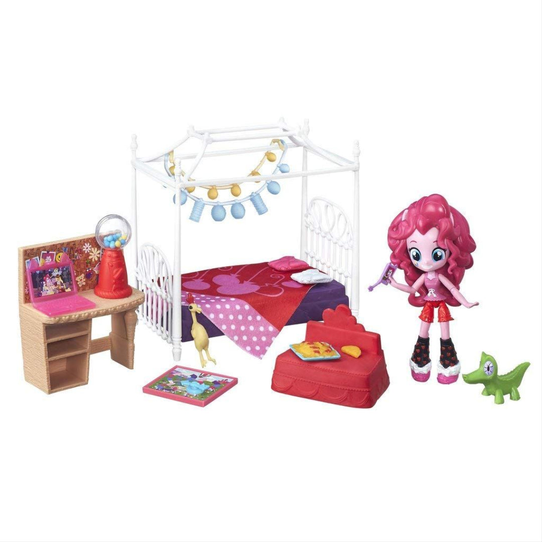 My Little Pony Equestria Girls B4911 Slumber Party Bedroom Set Pinkie Pie Toy