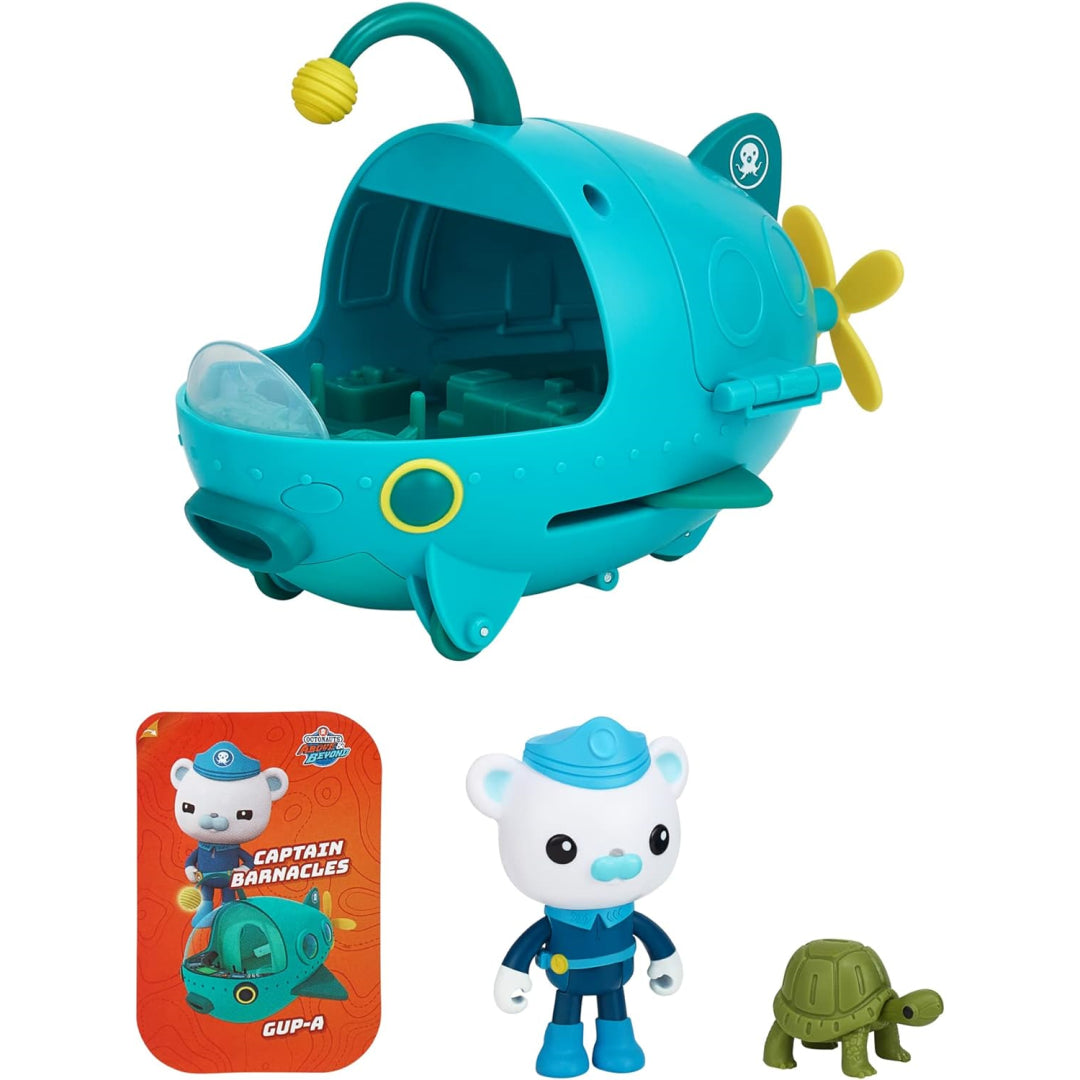 Octonauts Above & Beyond Deluxe Toy Vehicle & Figure - Gup-A Captain B ...