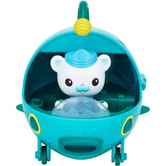 Octonauts Above & Beyond Deluxe Toy Vehicle & Figure - Gup-A Captain Barnacles