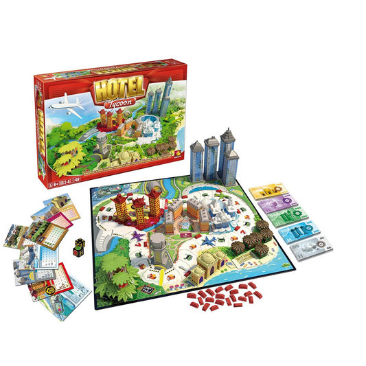 Hotel Tycoon Board Game (54848) - Maqio