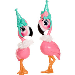 Enchantimals Flamingle Dolls with Flamingo Pets and Accessories