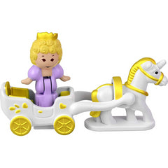 Polly Pocket Mini Royal Dolls and Carriage Playset