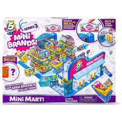 Zuru 5 Surprise Mini Brands Mart Playset Series 3 with 5 Exclusive Mysteries