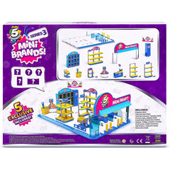 Zuru 5 Surprise Mini Brands Mart Playset Series 3 with 5 Exclusive Mysteries