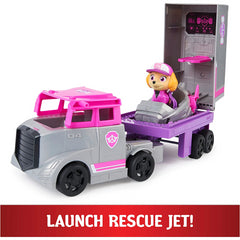 Paw Patrol Big Truck Pups Transforming Toy Truck with Action Figure - Skye