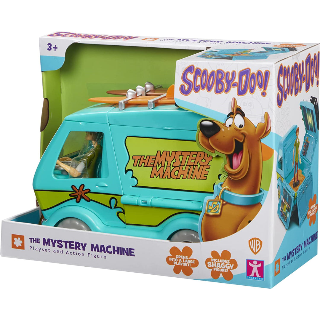 Scooby-Doo Mystery Machine Playset Toys with Shaggy Figure – Maqio