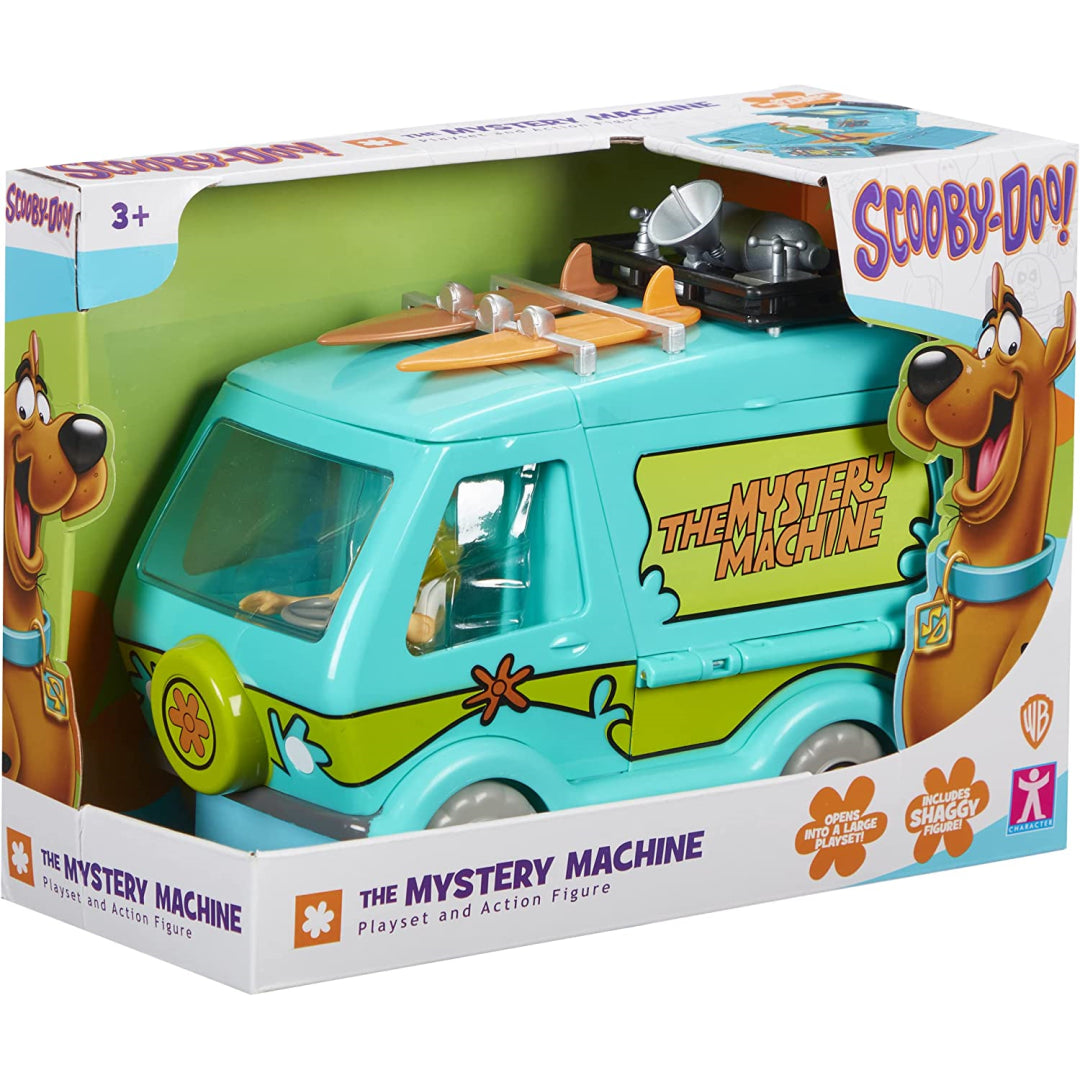 Scooby-Doo Mystery Machine Playset Toys with Shaggy Figure – Maqio