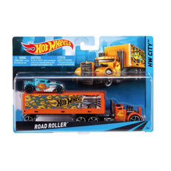 Hot Wheels Super Rigs Die Cast Vehicle- Road Roller