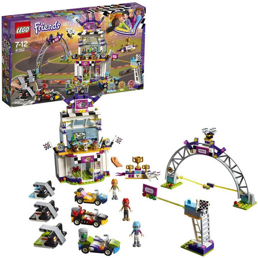 LEGO Friends 41352 The Big Race Day Building Set - Maqio