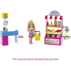 Barbie Chelsea Supermarket You Can Be Anything Playset  with 15+ Accessories